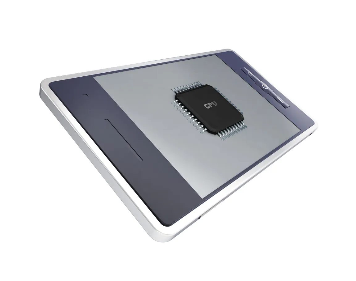 CPU del teléfono. Los procesadores de celulares de media gama tienen gran redimiento.