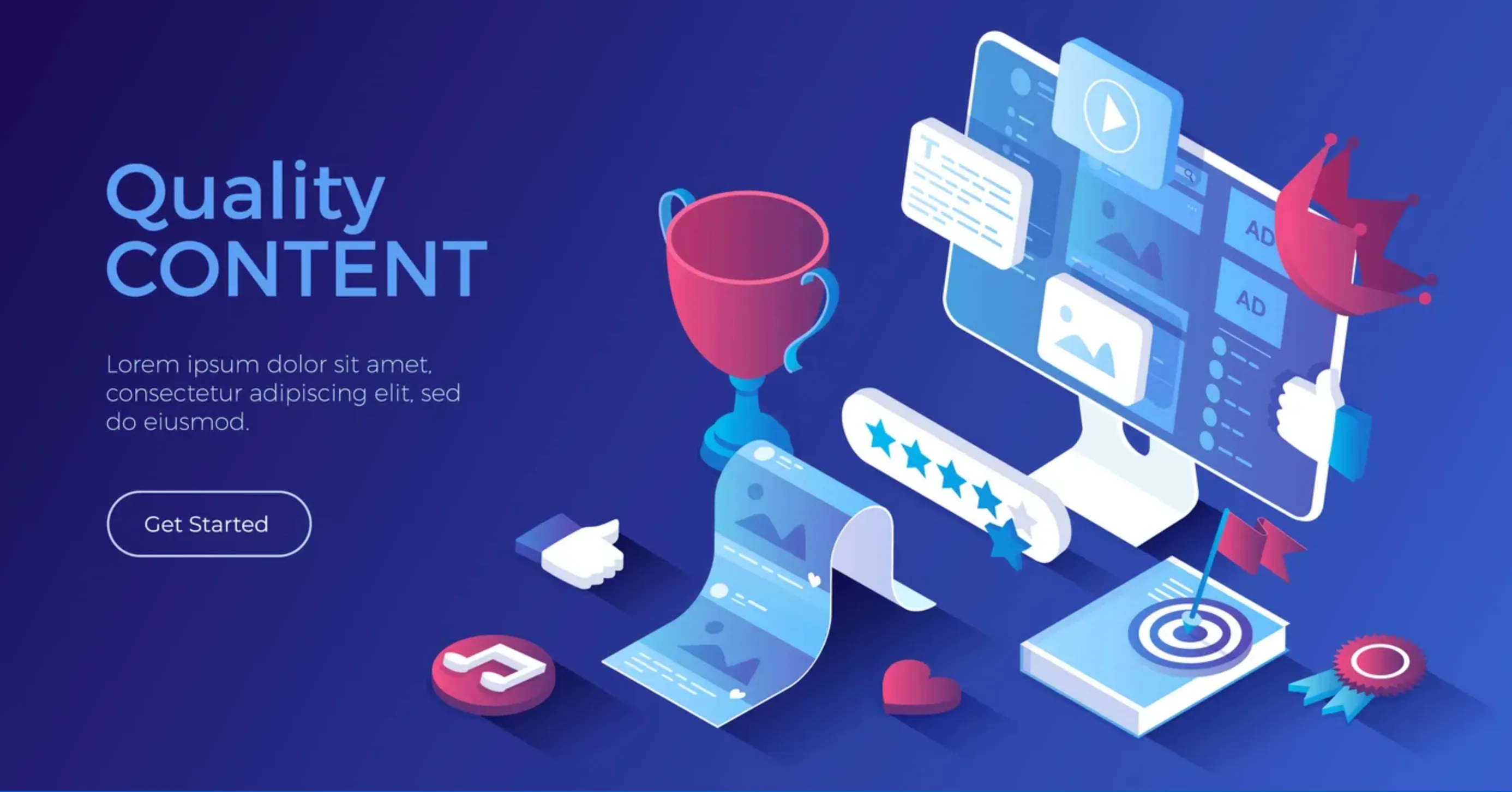 high quality content