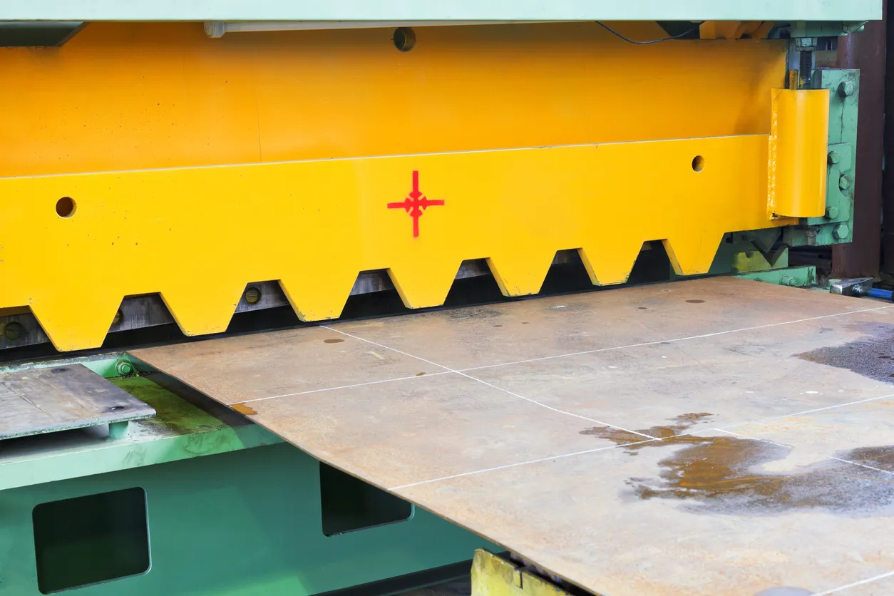 Hoja de máquina cortadora de chapas metálicas