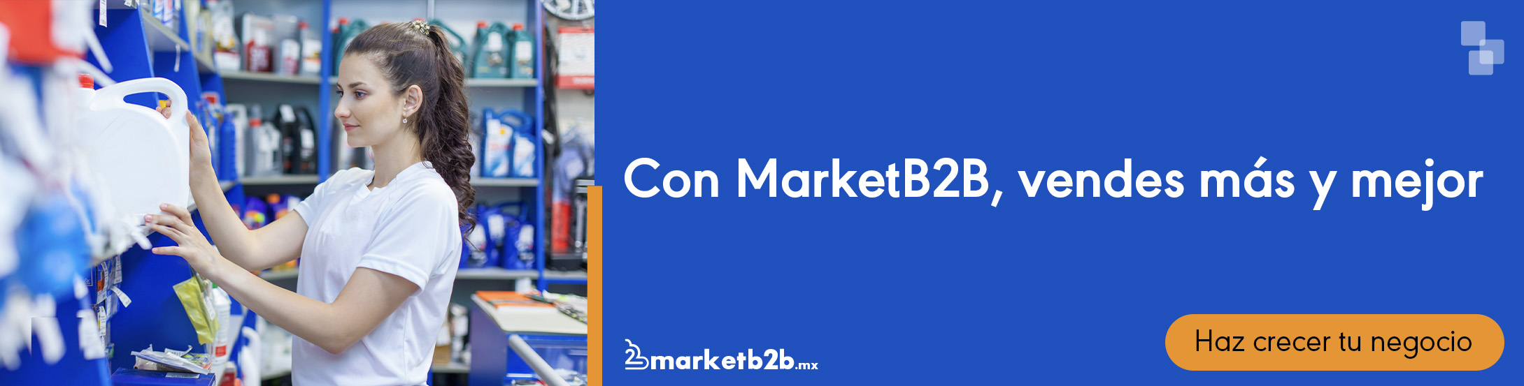 banner de promoción de los servicios de marketb2b.mx