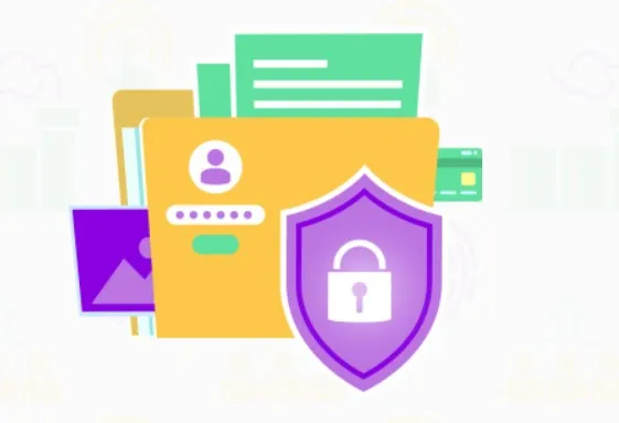 Una carpeta con documentos protegidos por un candado