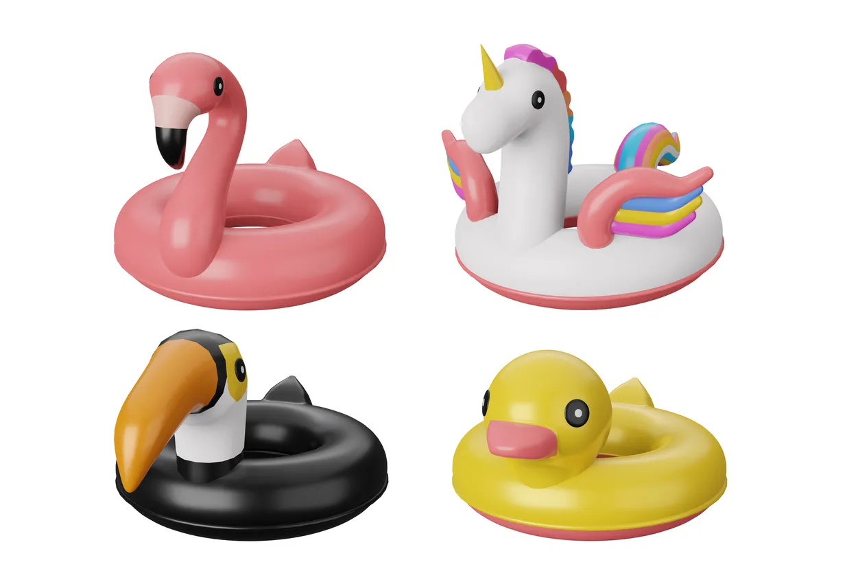 Pequeños inflables pueden ser sellados con el equipo de radio frecuiencia