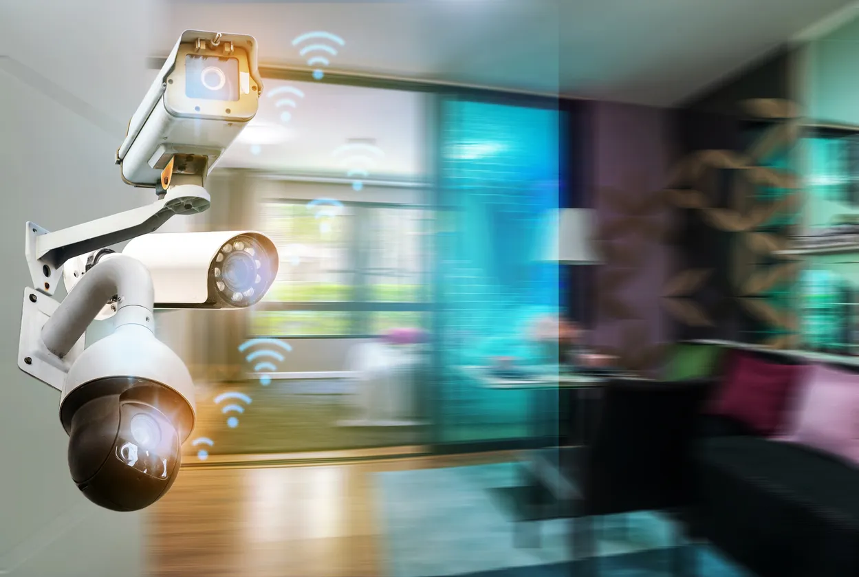 Sistema de cámaras CCTV, tecnología de seguridad para negocio dentro del sistema wifi