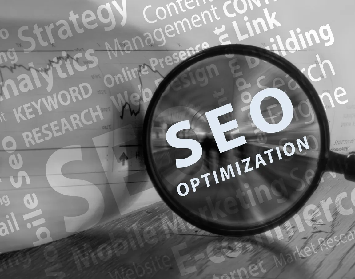 un sello de Seo optimization