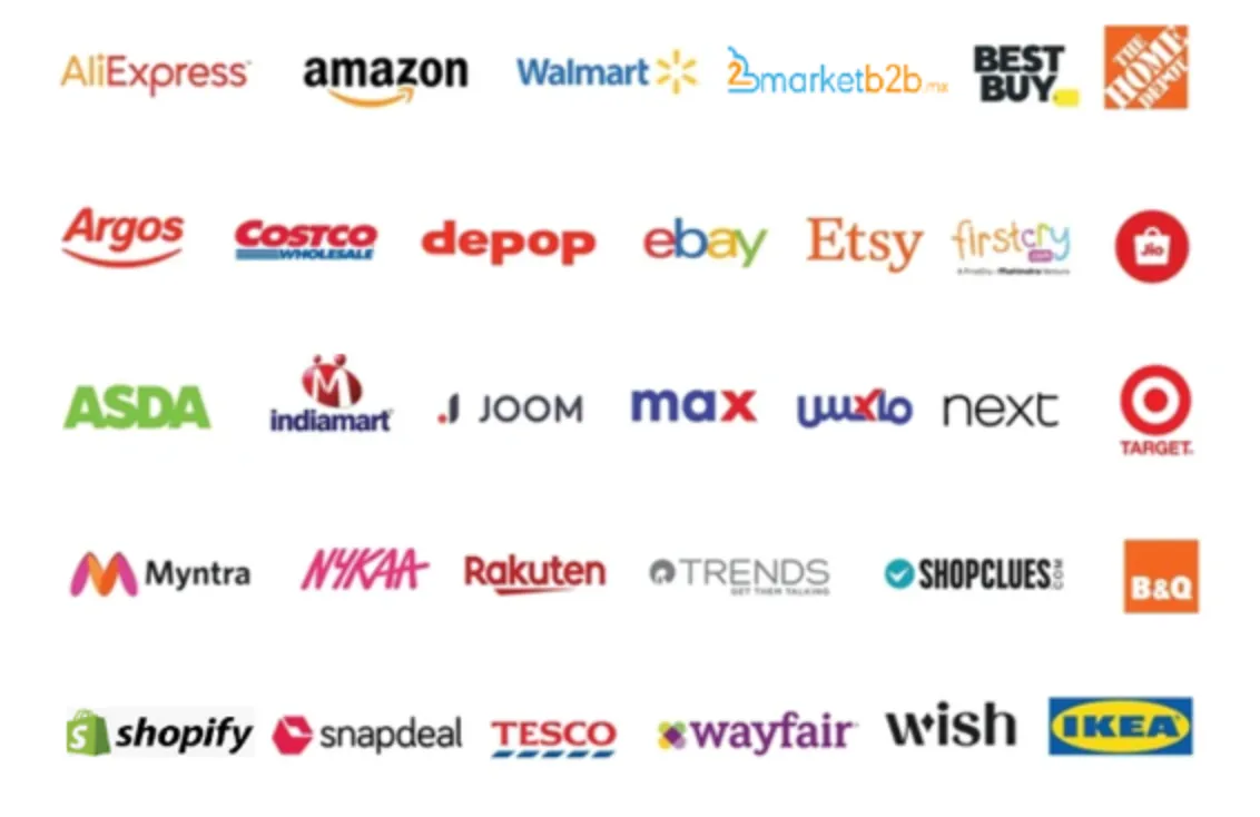 imagen de diferentes empresas de venta 