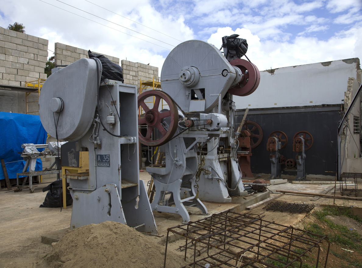 Troqueladora HARLO 60 toneladas usada para troquelado industrial