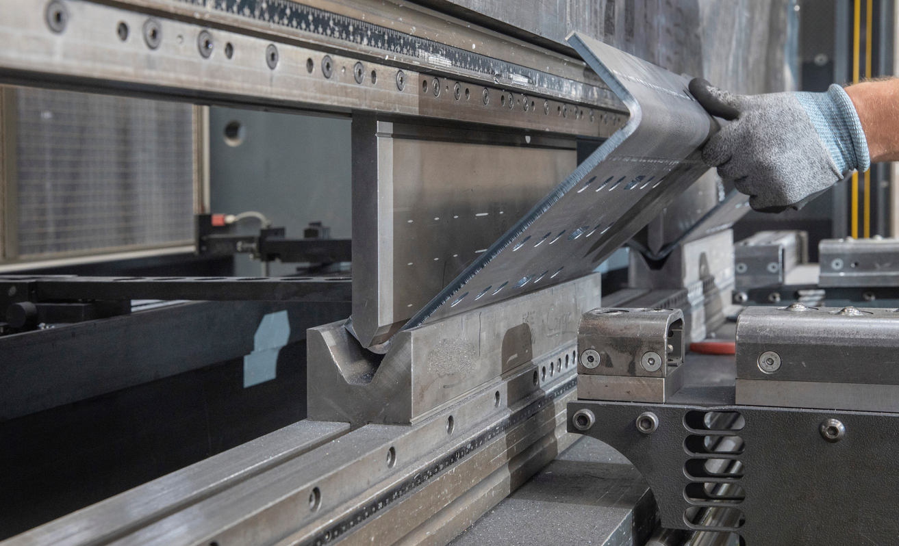 Dobladora de metal hidráulica