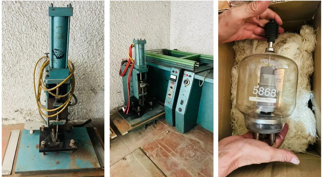 vista de máquinas RF GENETRON usadas y accesorios