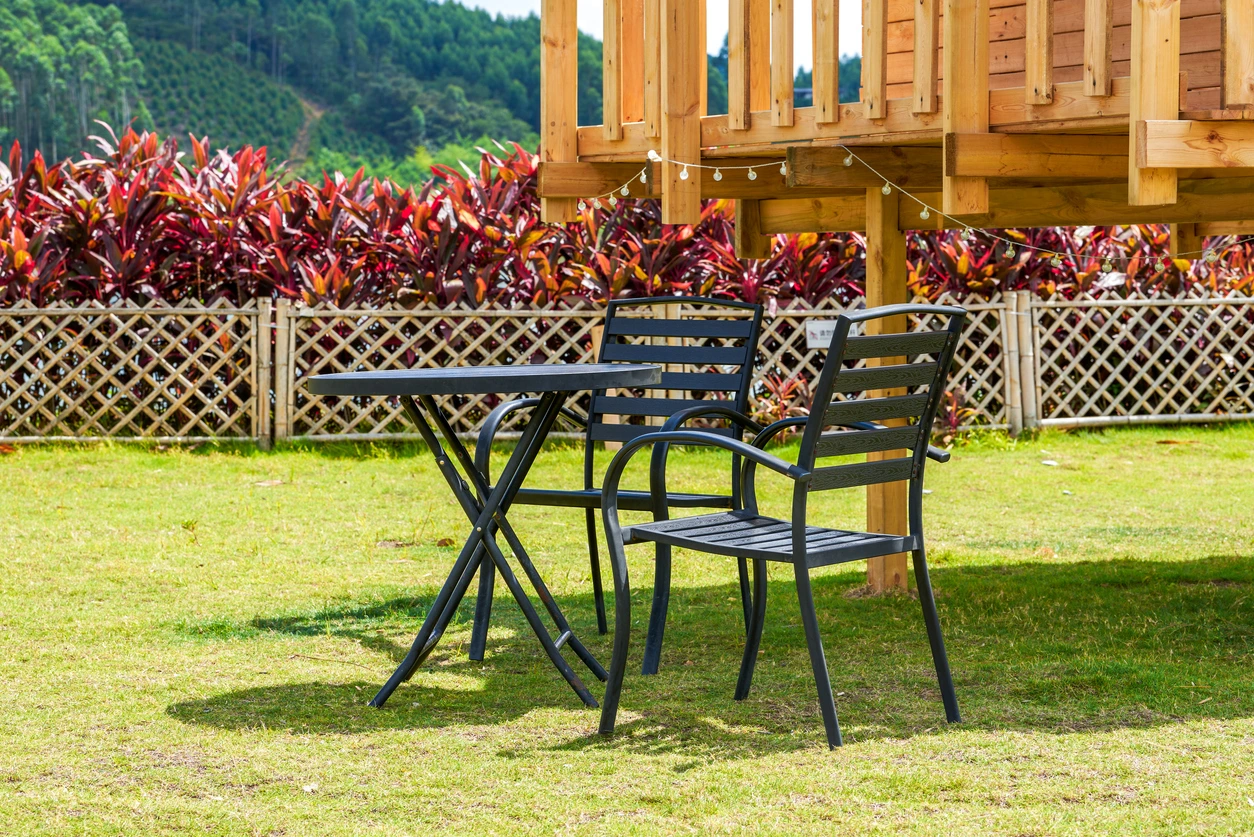 Sillas de fierro para jardín