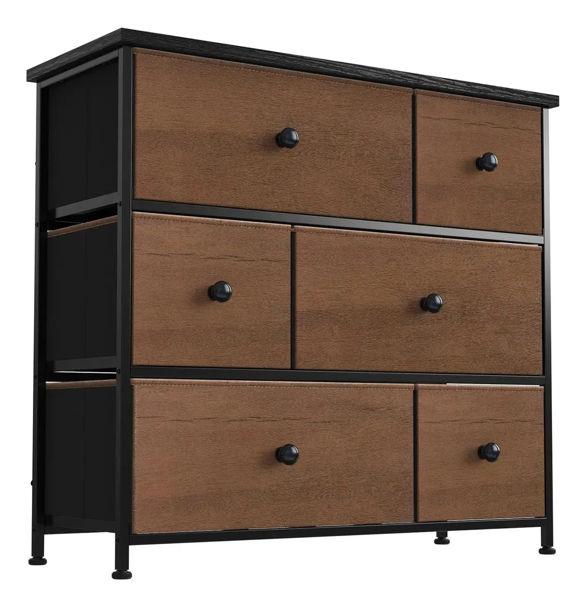 Cómoda Organizadora de 6 Cajones vista frontal 