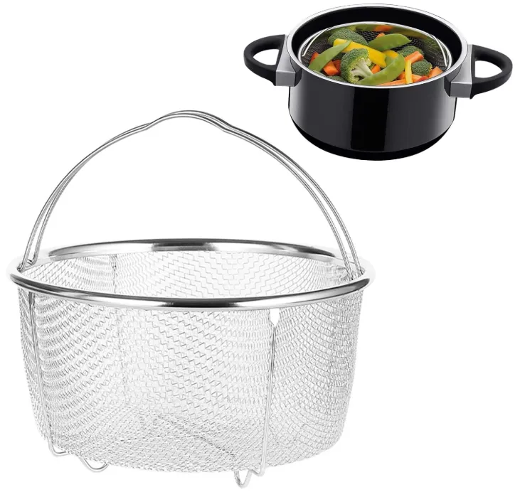 ChefVapor 20 Inox Pro – Cesta Vaporera de Acero Inoxidable 20 cm para Cocina al Vapor