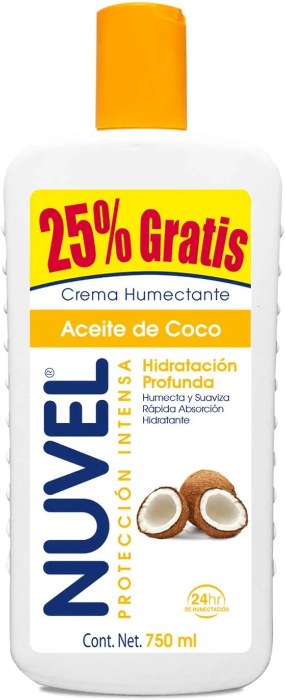 Nuvel Crema Corporal Hidratante vista frontal 