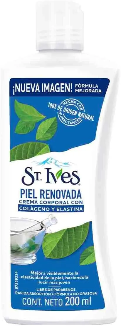 St. Ives Crema Corporal Hidratante vista frontal 