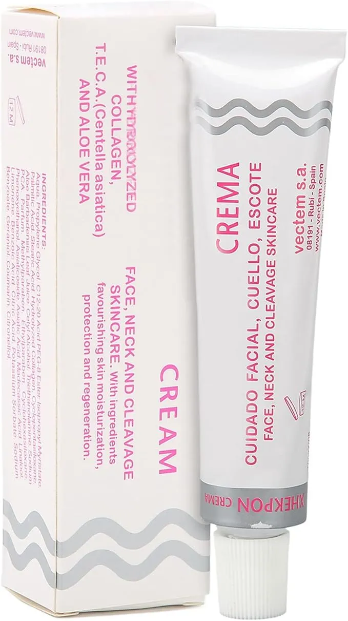 Crema Facial Antiedad con Colágeno vista frontal 