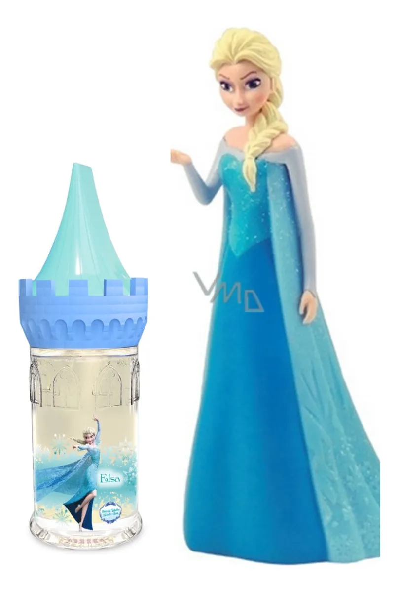 Perfume Frozen Elsa Mini Castillo EDT 50ml para Niñas | Air-Val Internacional vista frontal 