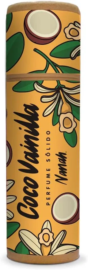 Perfume Natural en Barra Vainilla, Coco y Flor de Loto  vista frontal 
