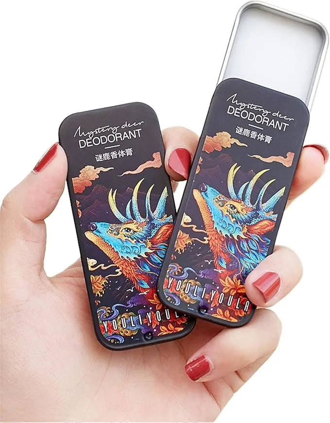 Bálsamo de Perfume Sólido Portátil vista frontal 