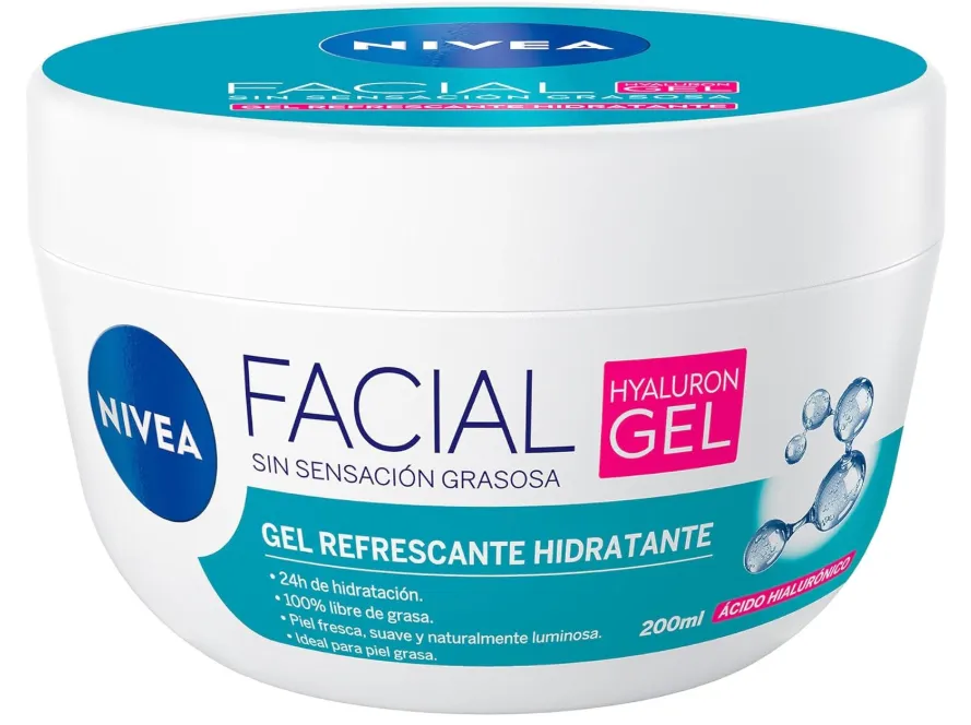 NIVEA Gel Facial Refrescante 200 ml | Crema Hidratante Facial al Mayoreo en Comoru