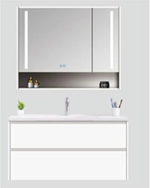 Mueble de baño empotrable Plywood Onix vista frontal 