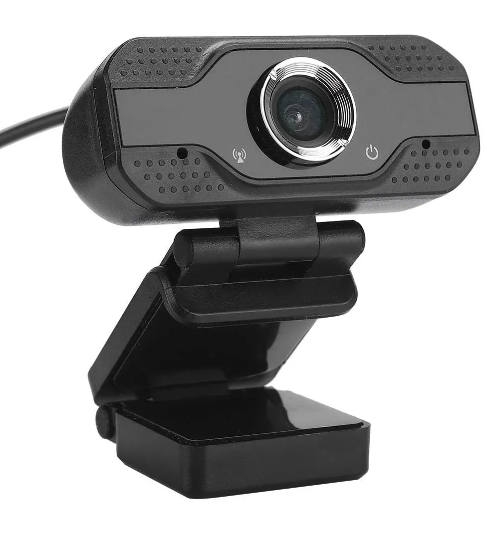 Cámara Web Full HD 1080p con Micrófono para Computadora de Escritorio