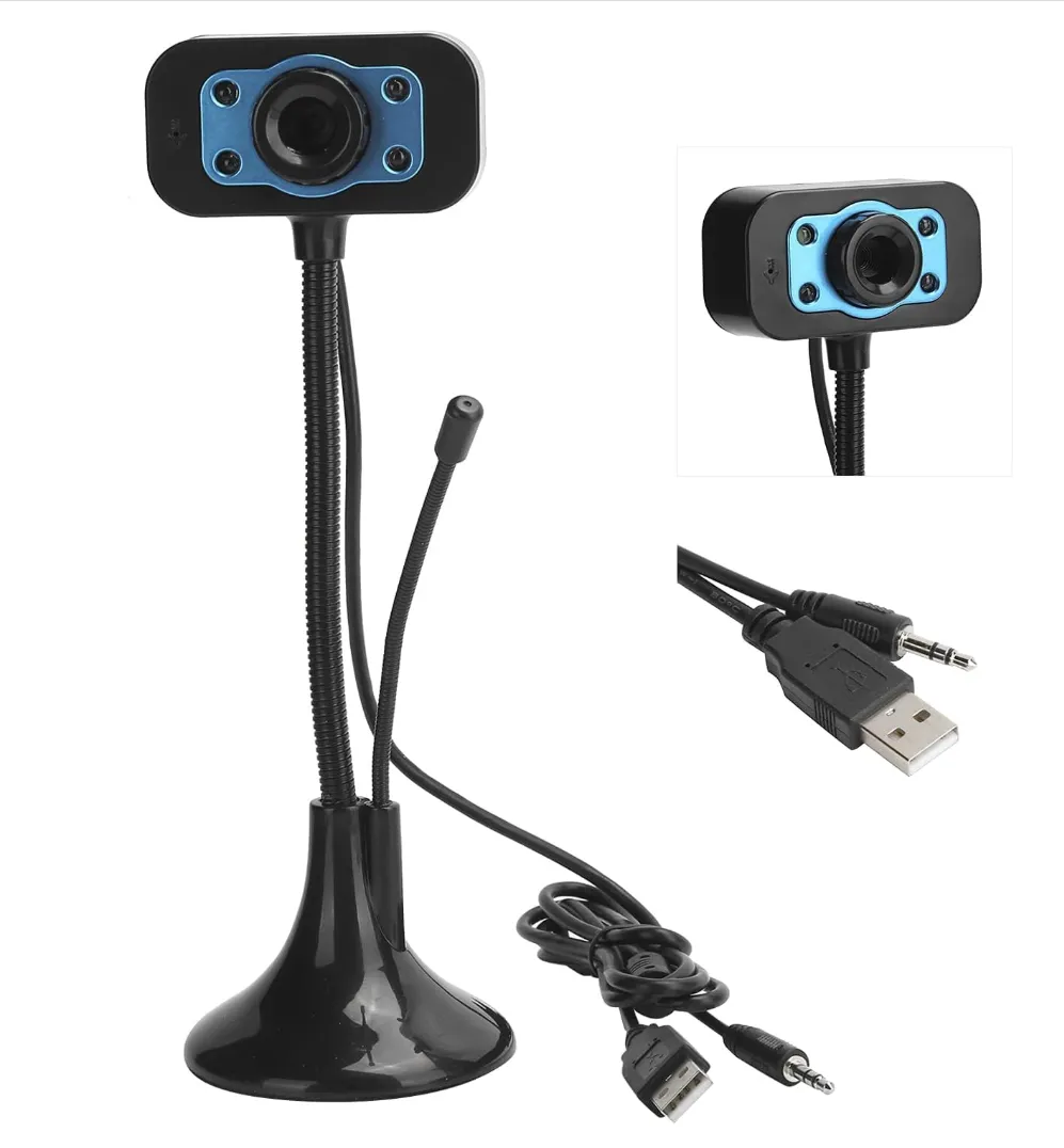 Cámara Web Full HD 1080p con Micrófono para Computadora – Venta al por mayor