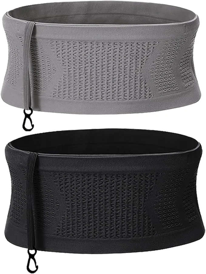 RJIHOEN 2PCS Riñonera Deportiva vista frontal 