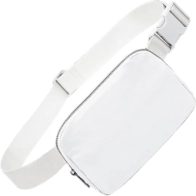 Mini Bolso Cruzado Impermeable Blanco vista frontal 