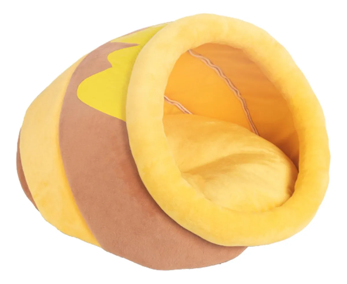 Cama Nido de Invierno para Mascotas vista frontal 