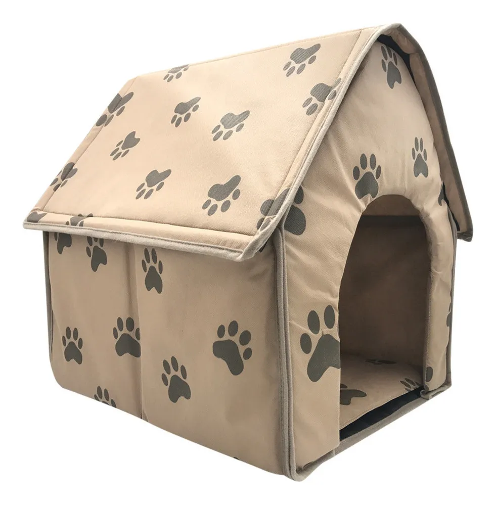 Casa Plegable para Perros y Mascotas vista frontal 