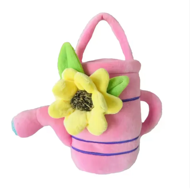 Juguete Mordedera Floral Primavera para Perros con Sonido Chirriador vista frontal