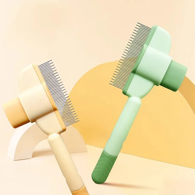 Venta al Mayoreo de Cepillos Autolimpiantes para Mascotas vista frontal 