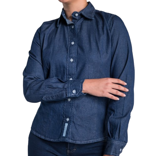 Camisa AirMan Mezclilla 7.5 oz vista frontal 