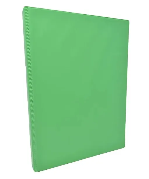 Carpeta de Vinil con Argollas 1/2" Línea NEON color verde 