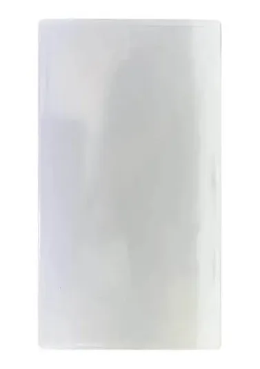 Mica de Vinil Transparente Tamaño Esquela 24x15 cm vista frontal