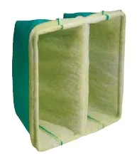 SynPak — Filtro de bolsas MERV 8 (15" de profundidad, 2–4 bolsas)