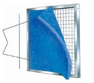 Service Frame – Marco de retención para filtros de almohadilla (Parker AIRGUARD)