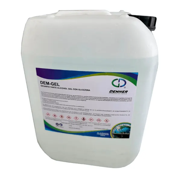Desinfectante Alcohol Gel con Glicerina – Gel Antibacterial para Manos