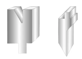 Dados de Planchado y Escuadra para prensas plegadoras