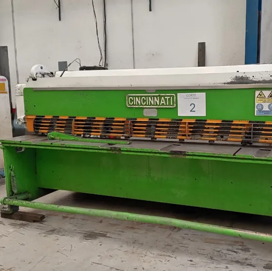 Cizalla Hidráulica Serie 1010 para Corte de Lámina y Acero