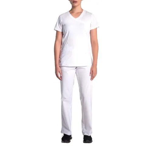 Scrub UNILINE dama blanco