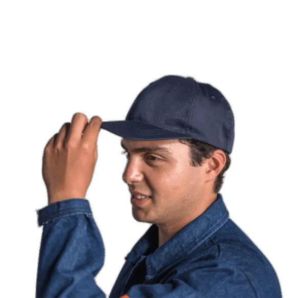 Gorra UNILINE gabardina 6 gajos azul marino