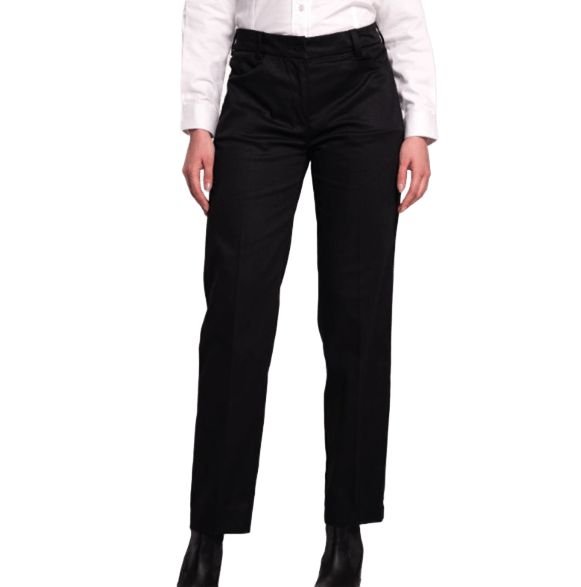 Pantalón gabardina stretch confort Modern Fit dama negro AIRMAN