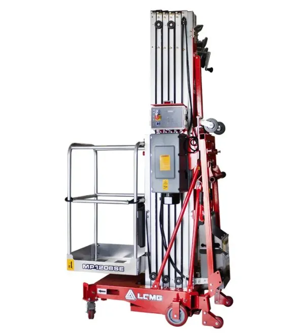Plataforma eléctrica unipersonal LGMG MP1007 para interiores