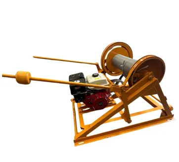 Malacate de 1 tonelada con motor 13 HP con reductor