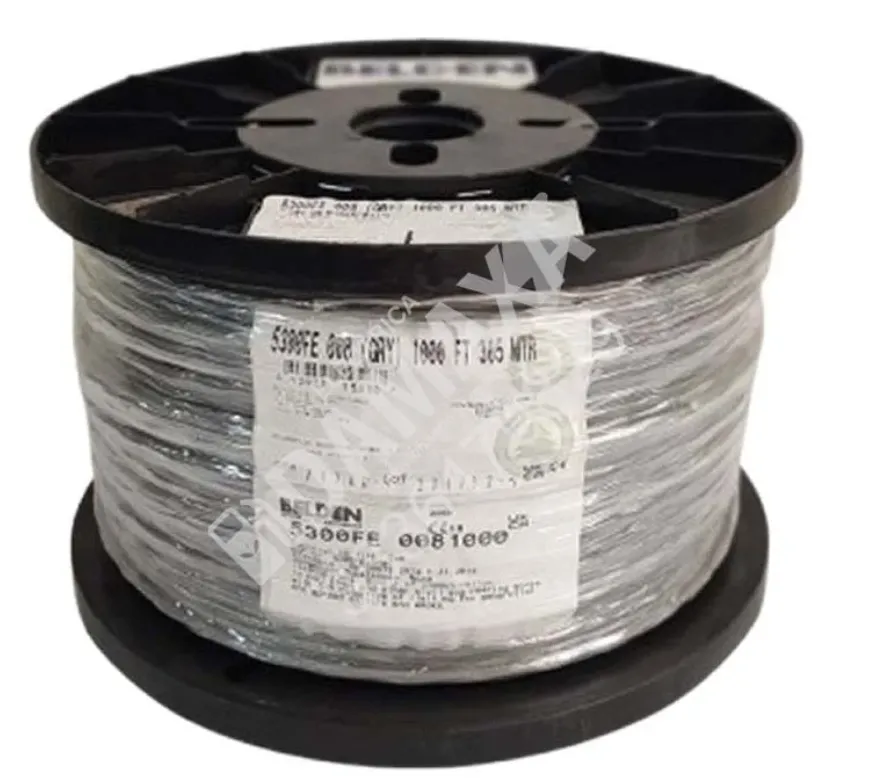 Cable 2x18 Belden blindado 18 AWG para control y comunicación