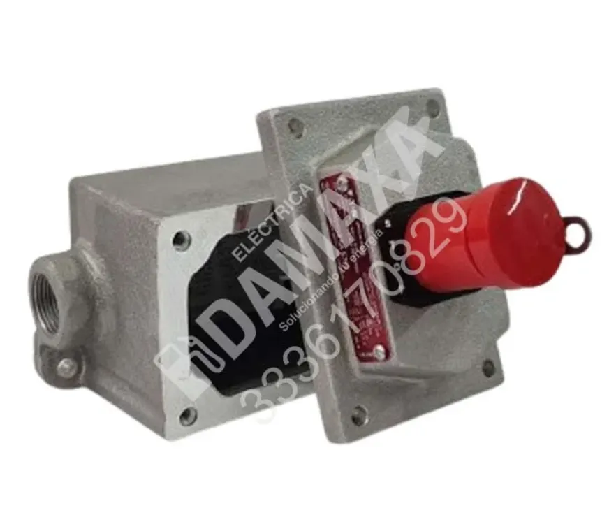 Botonera de paro de emergencia APE para maquinaria y áreas peligrosas