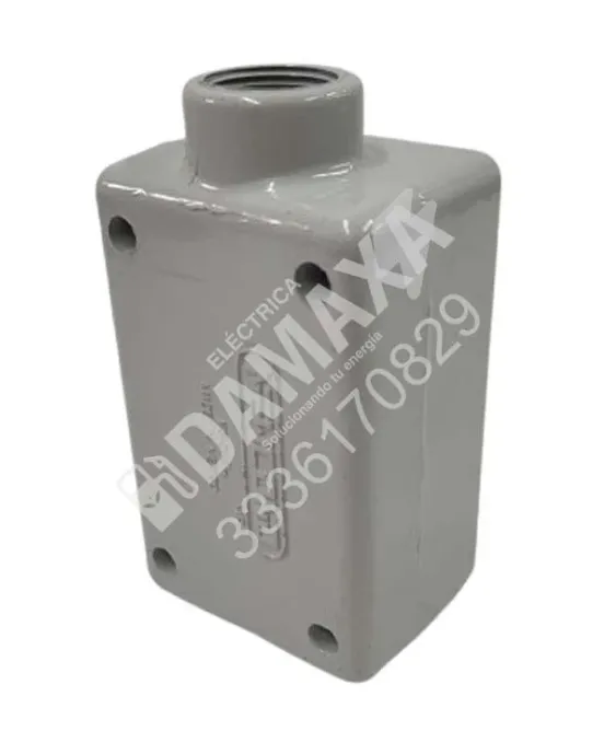 Condulet FS 3/4 rectangular tipo FS para tubería conduit industrial