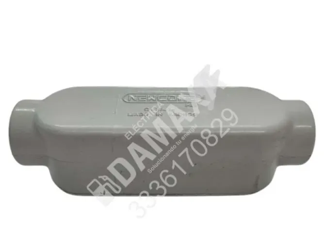 Condulet Ovalado C 3/4 NEWCOND de Aluminio para Conduit 3/4