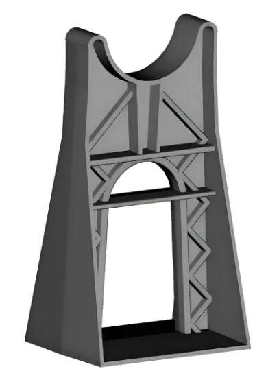 Silleta de 10 cm hasta varilla 1 1/2 HDB400 (150 pzas)