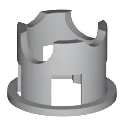 Silleta de 2.5 cm hasta varilla 3/4 SF100 (1500 pzas)